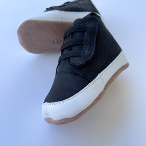 SECONDS Brooklyn Prewalker Baby Shoes Size XS (0-6mths) - Black